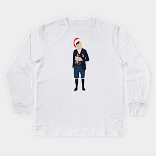 Five Hargreeves // Christmas Kids Long Sleeve T-Shirt